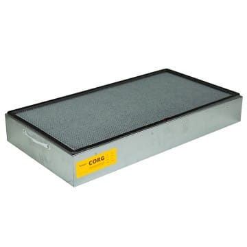 Activated carbon filter for organic and corrosive vapors - for old fume hoods type 200, 201, 210 and 211