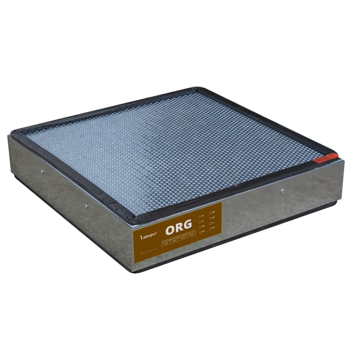Activated carbon filter for organic vapors - for filtration box H50C (or old cabinets range 12.X before 2002)