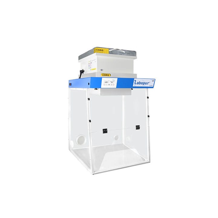 Ductless fume hood 600 mm - 1 Module - for liquid - one opening