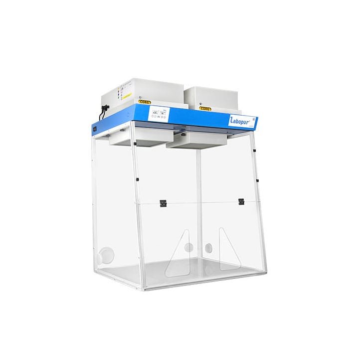Ductless fume hood 900 mm - 2 Modules - two openings