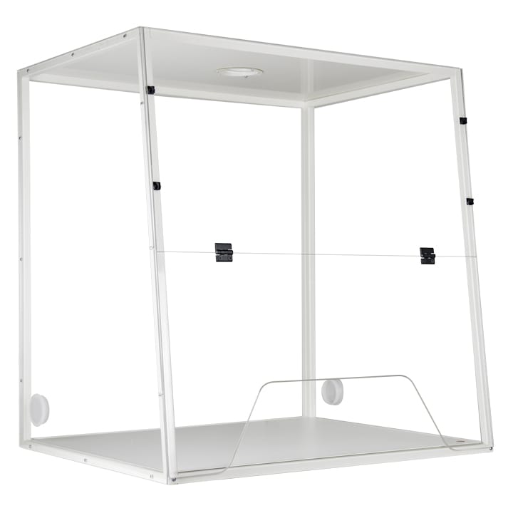 Fume hood LABOPUR® H09 for a connection to the outside - 1 trapezoidal opening