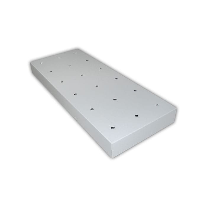 Perforated cover plate for 2-door safety cabinets Types 30, 60 & 90