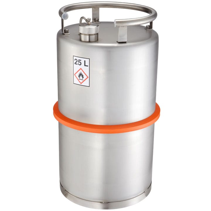 Safety-barrel 25l with screw cap 1½