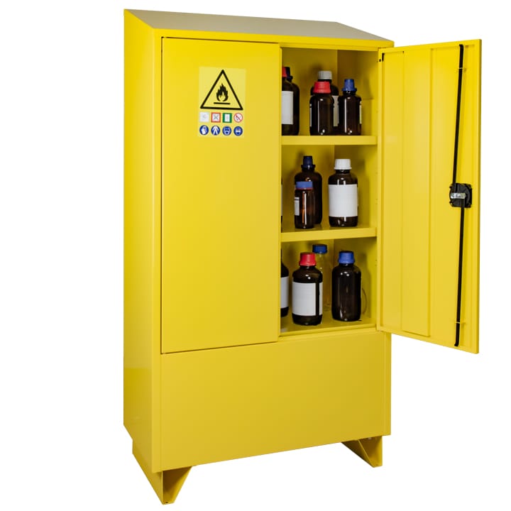 Safety cabinet for flammable products - Without extinguisher