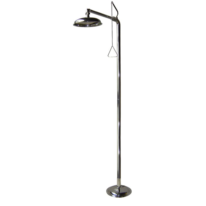 Safety shower for indoor use