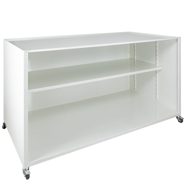 Trolley with adjustable shelf for H15